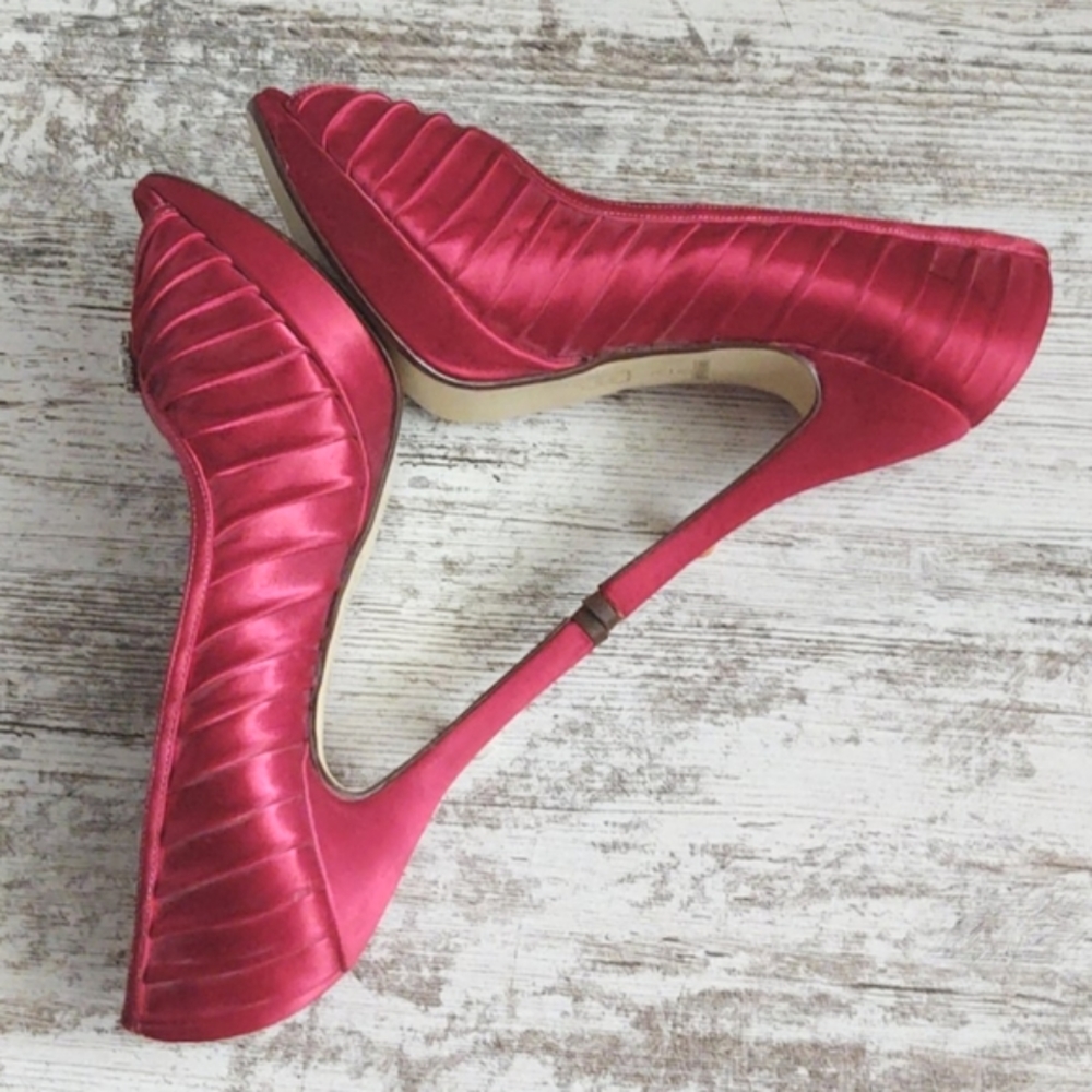 Pink Paradox London Rhinestone Pumps - Picture 9 of 16